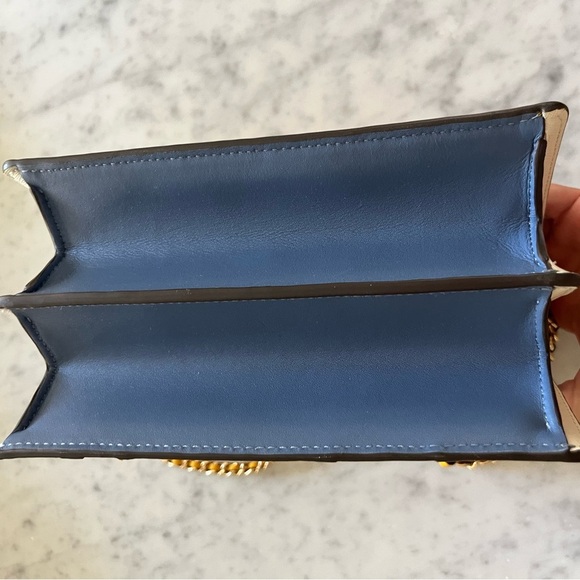 NWT Tory Burch ROBINSON BALLOON STRIPE convertible shoulder bag - Picture 10 of 10